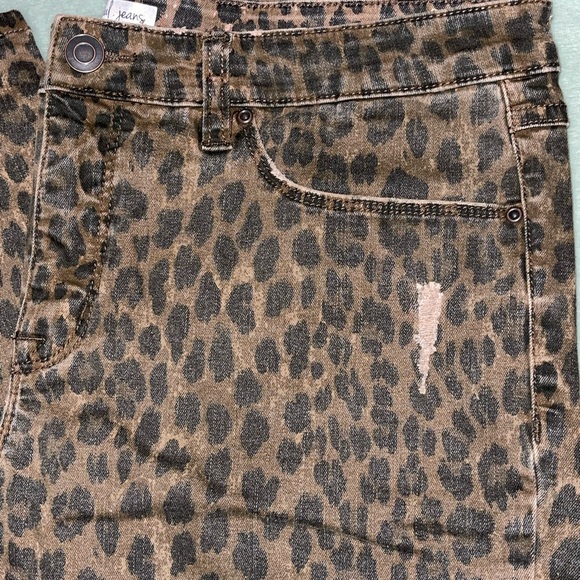 Tribal Brown and Black Jeans - Picture 3 of 3
